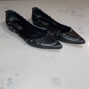 Valentino Rockstud Ballerina Flats